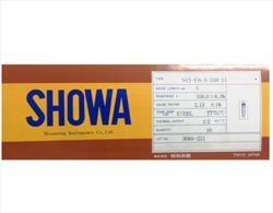 Cảm biến đo ứng suất, biến dạng Showa Strain gauge N11-FA-5-350-11, 5mm